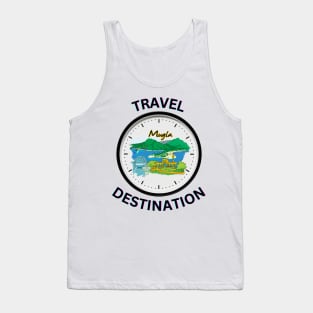 Travel to Mugla Tank Top